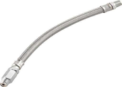 Waterproof Air Compressor Parts Stainless Steel Braided Air Hose With Check
