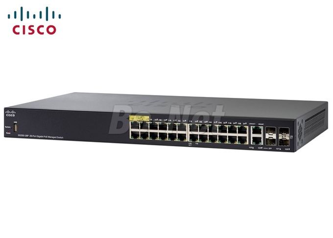 Cisco 350 Series Managed Gigabit Ethernet Switch Cisco SG350-28P-K9-CN 28 Port POE