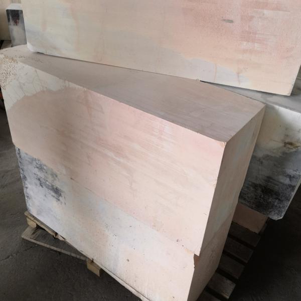45% Al2O3 Content AZS Brick for Ladle and Refining Furnace Fused Cast Refractory