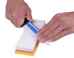 Home Whetstone Sharpening Stone , 1000 3000 Grits White Corundum Sharpening