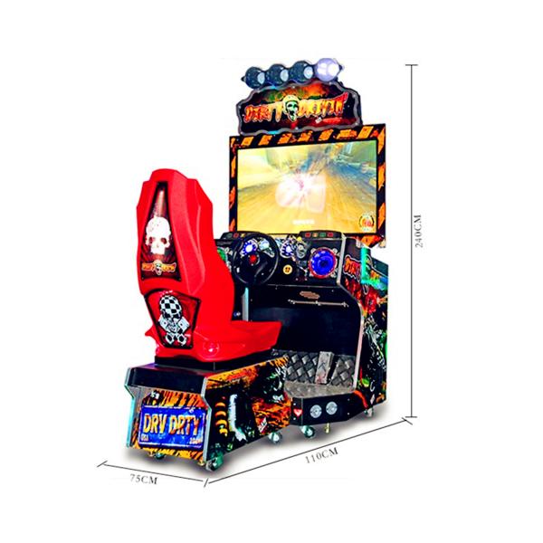 Arcade Dirty Drive Racing Car Game Machine Drive Simulator Machine