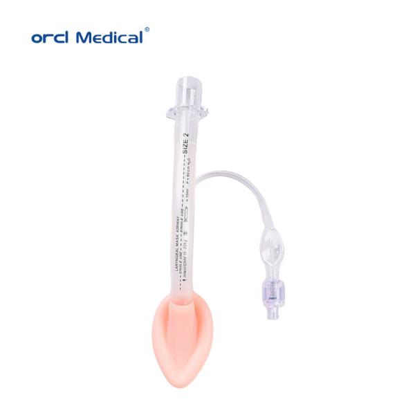 Medical 100% Silicone Laryngeal Mask Airway Hospital Inflatable Anesthesia