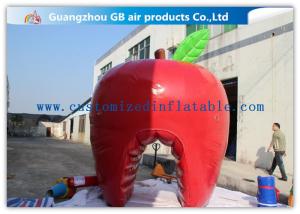 Wholesale Fashionable Red Custom Inflatable Apple , Large Inflatable Advertising Products from china suppliers