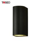 GU5.3 Recessed Downlight Fixtures Aluminum Square Around Modern Wall Lamps