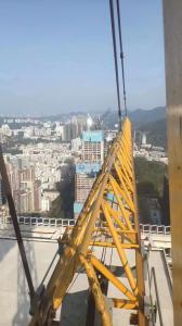 Wholesale 25T Chuanjian 8039 Tower Crane Good Condition for 20 Years Maximum Lifting Weight 10t from china suppliers