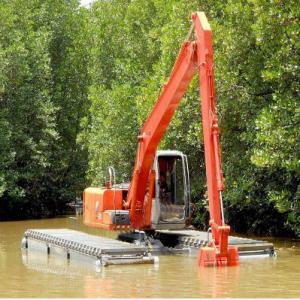 Wholesale 14 Meter Long Reach Boom For River Cleaning Excavator Amphibious from china suppliers