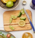 Household kitchen chopping board Clear with Patchwork