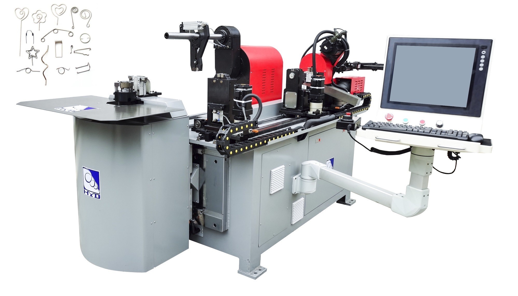 Multi-function 3D Wire Bending Equipment Machine For Chamfering Forms