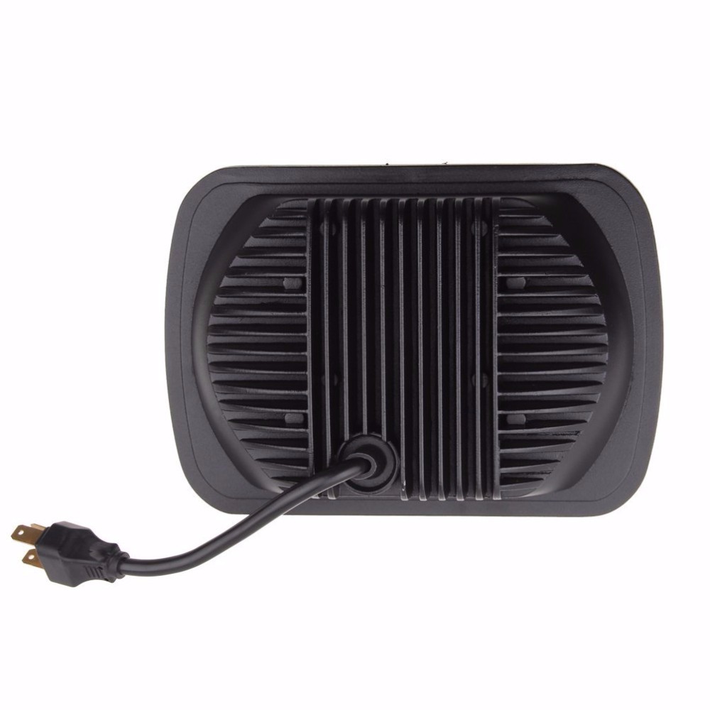 45W Square 7x6 LED Headlight Sealed Beam led work light Replacement HID Xenon H6014 H6052 H6054 for car truck Jee-p