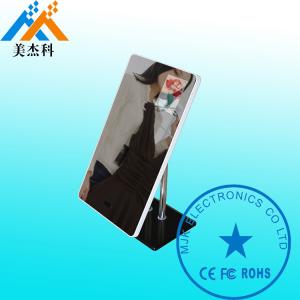 Wholesale 32 Inch Touch Kiosk Floor Stand Magic Mirror Display Stand Alone Digital Signage Monitor from china suppliers