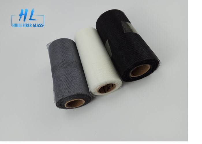 Fire Proof Pleated Invisible Plastic Coated Window Fiberglass Insect Screen