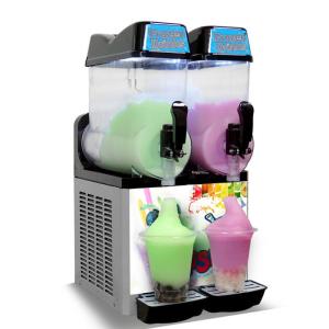 Wholesale ACC Cubigel Slush Making Machine Frozen Drink 2 Tank 600W R134a Refrigerant from china suppliers