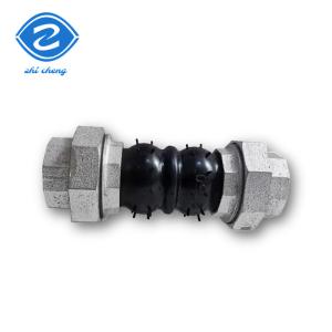 Wholesale 10mm 15mm Equal Head Double Sphere Rubber Expansion Joint For Weak Acids from china suppliers