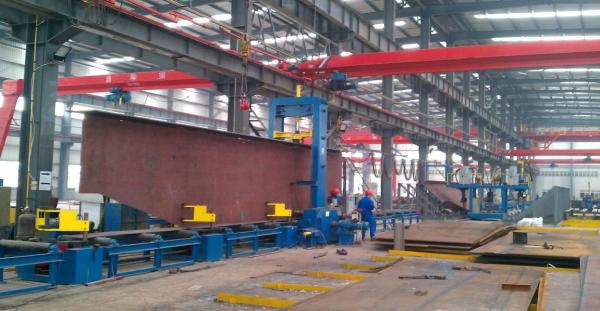 Large Size Architectural Structural Steel Fabrication / Welding Steel Building