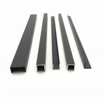 Sliding Track U Channel Aluminum Door Profile 6063 T5 For 10mm Glass Door Shower