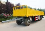 Steel Drawbar Design Full Trailer For Heavy-Duty Cargo And Wood Transportation