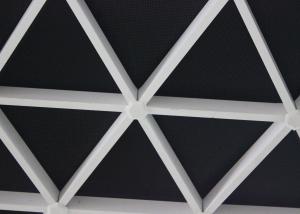 Wholesale Extruded Triangle Commercial Ceiling Tiles , Aluminum Suspending Ceiling Grid from china suppliers