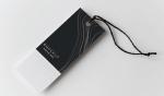 700gsm 0.8mm Thick Personalized Hang Tags Matte Cardstock Debossed