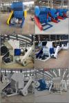 PE Plastic Bag Film Pipe PVC PP PET Bottle Crush Crusher Machine with Diesel