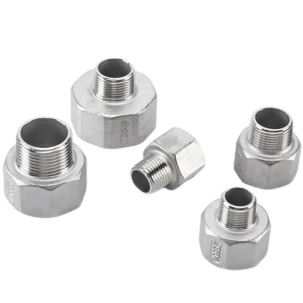 Hexagon Head General Plumbing Adapter for Water Pipe Fittings in 304 316 201