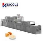 Continuous Industrial Microwave Dryer Equipment Commercial PLC Control
