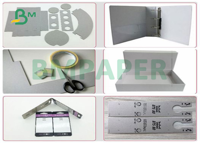 Non-Wood Pulp Recycled 250GSM to 2500 GSM Grey Cardboard For Calendars