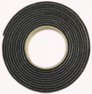Custom 1mm black color PE PU strong two sided self adhesive foam tape for sealing