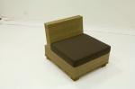4pcs poly wicker pool furntiure