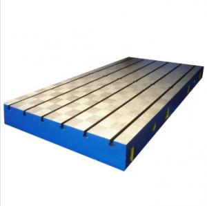 Wholesale OEM Cast Iron T Slotted Bed Plates Grinding Resistance from china suppliers