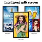 Exhibition Halls Wall Mounted Digital Signage 43 55 Inch Indoor Advertising