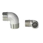 WZ SS 201 304 316 NPT/BSPT/BSPP 90 Degree Elbow Tube Fitting with Male/Female