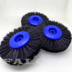 Wholesale Plastic Hub Polishing Brushes Upright Bristle Four Rows Lathe Polishers Wheel from china suppliers