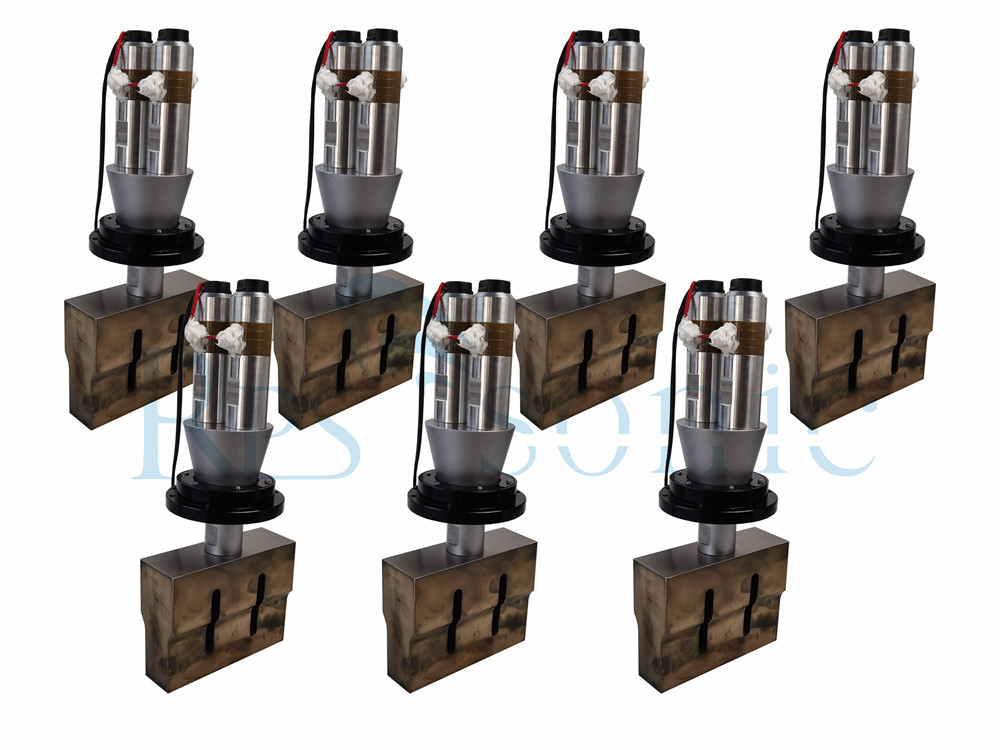 20khz 2000w Ultrasonic Welding Transducer With Booster And Horn