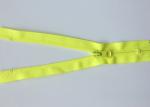 Durable Dress Accessories Open - End Zippers Metal Zippers Readymade For Garment