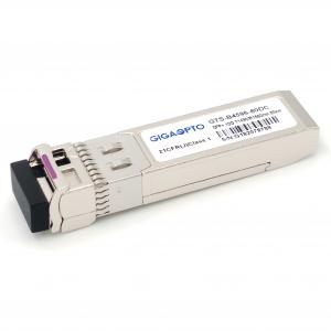 Wholesale 10Gbps BiDi SFP+ 80km ZR 1490nm-TX/1550nm-RX WDM Optical Transceiver Module LC DOM from china suppliers