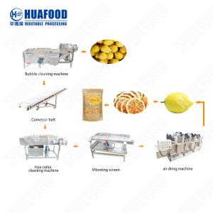 China Cleaning Machine Line Fruits And Vegetable Frozen Vegetables And Fruits Line Apricot Processing Line on sale