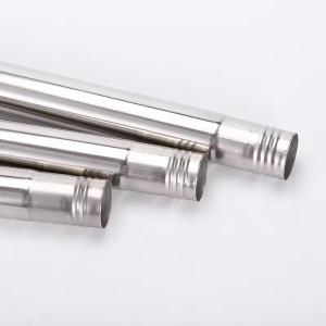 Wholesale Thread Splicing Rod Stainless Steel Material Customized Mop Broom Metal Handle from china suppliers