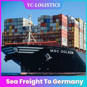 China FOB EXW CIF Sea Freight To Germany Low Insurance Rates on sale