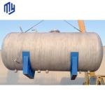 Stainless Steel Horizontal Air Receiver Drum for Liquid Storage Corrosion