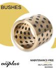 C86300 SAE430B Bronze Sleeve Bushing Plug Graphite