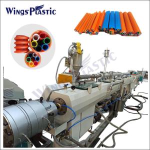 Wholesale PE Cod Fiber Optic Cable Sheathing Tube Production Line Spiral Pipe Making Machine from china suppliers