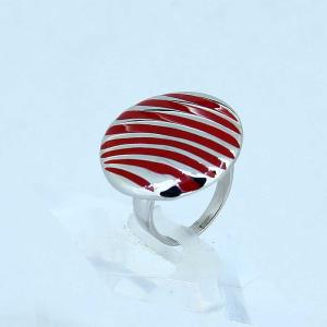 Wholesale FAshion 316L Stainless Steel Ring With Enamel LRX169 from china suppliers