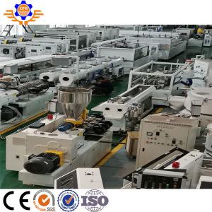 Wholesale 20 - 160mm 6-12m/Min 250kg/H Drain PVC Pipe Extrusion Line Pipe Extrusion Machine from china suppliers