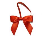 3Inch Personalized Tie satin ribbon bow , Floral , Elastic , twist tie gift bow
