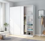 Factory price bedroom wall wardrobe design,multi use portable clothes wardrobe