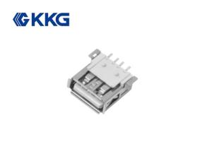 Wholesale High Temperature Resistant USB Female Socket Right Angle 5000cycles from china suppliers