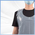 Oil Stain Resistant Disposable PE Apron 71cm*116cm Disposable Polyethylene