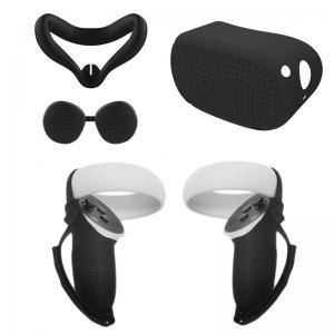 Wholesale Anti-Fogging 4 In 1 VR Silicone Cover Set Protective For Oculus Quest 2 Accessories from china suppliers