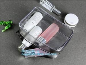 Wholesale Promotion 25s heat seal clear transparent pvc cosmetic bag plastic bag, lady custom cosmetic bag travel makeup beauty ba from china suppliers
