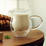 Handcraft Borosilicate Glass Double Wall Coffee Cups Heat Resistant 250ml
